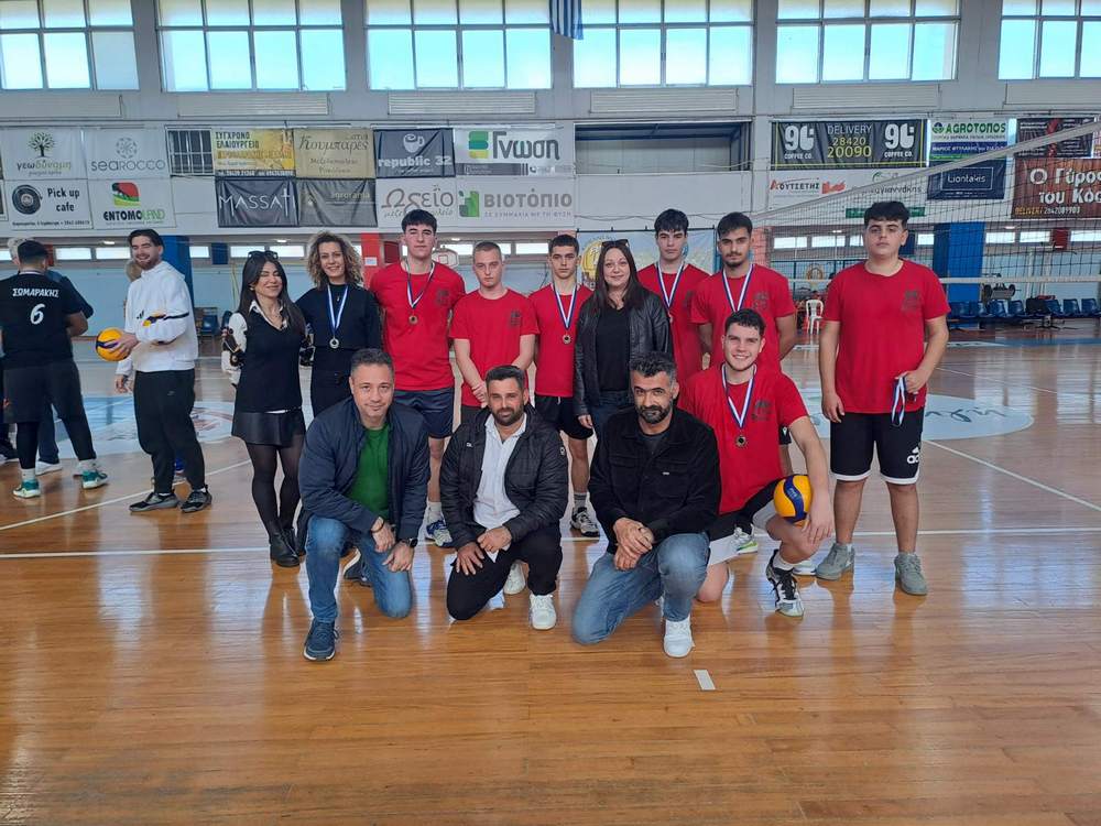 volei-1i-25-4 Ντέρμπι μεταξύ των δύο Λυκείων της Ιεράπετρας στον τελικό Λασιθίου του βόλεϊ με νικητή το 2ο Πειραματικό