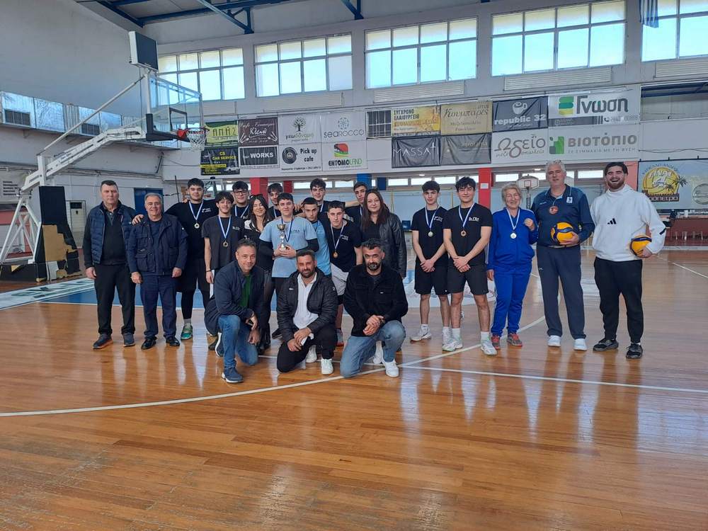 volei-2i-25-3 Ντέρμπι μεταξύ των δύο Λυκείων της Ιεράπετρας στον τελικό Λασιθίου του βόλεϊ με νικητή το 2ο Πειραματικό