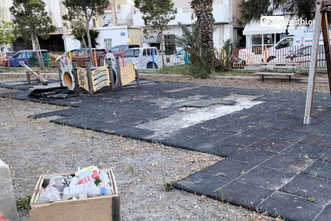paidiki-xara-synka-ierapetra-27052025-9 Συντηρούνται 13 παιδικές χαρές στην Ιεράπετρα – Ολική ανακαίνιση για την παιδική χαρά κοντά στην παλιά πόλη
