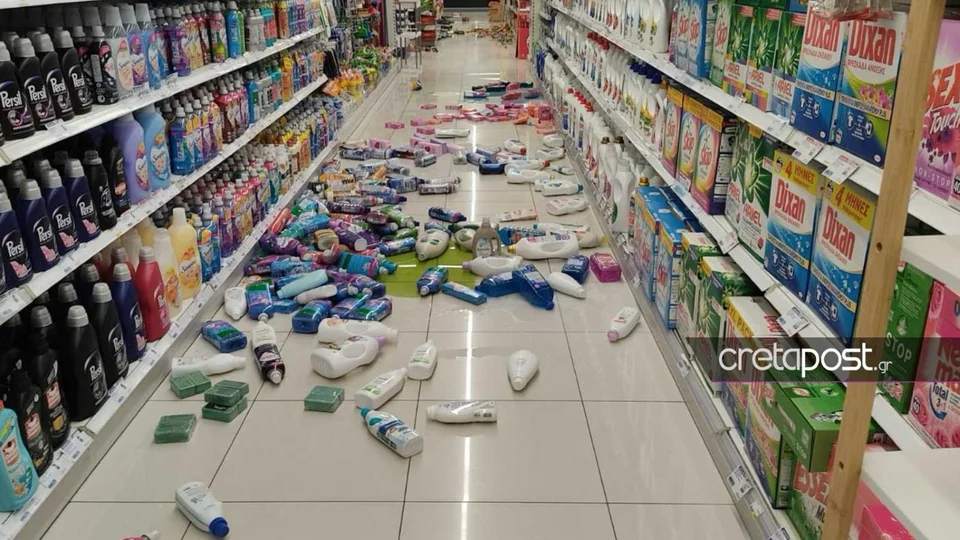 seismos-zimies-2-25-6 Mικρές ζημιές στο Ηράκλειο από τον σεισμό που ταρακούνησε τη μισή Ελλάδα