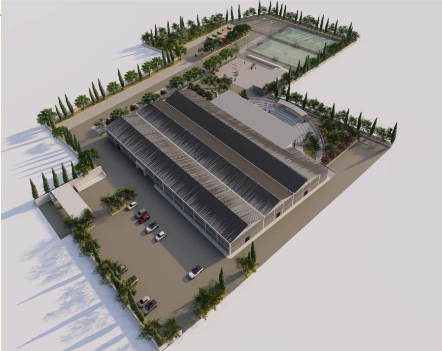 ekthesiako-kentro-agrex-agroexpo-25-2 H πρώτη εικόνα του νέου Εκθεσιακού Κέντρου της Ιεράπετρας που παρουσιάστηκε στην AgroExpo 2025