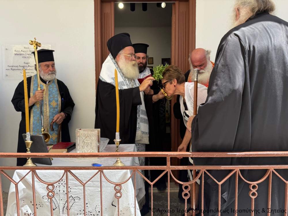 egkainia-laografiko-mouseio-vainia-25-8 Eγκαινιάστηκε στο νέο του χώρο από τον Μητροπολίτη, το Λαογραφικό Μουσείο Βαϊνιάς
