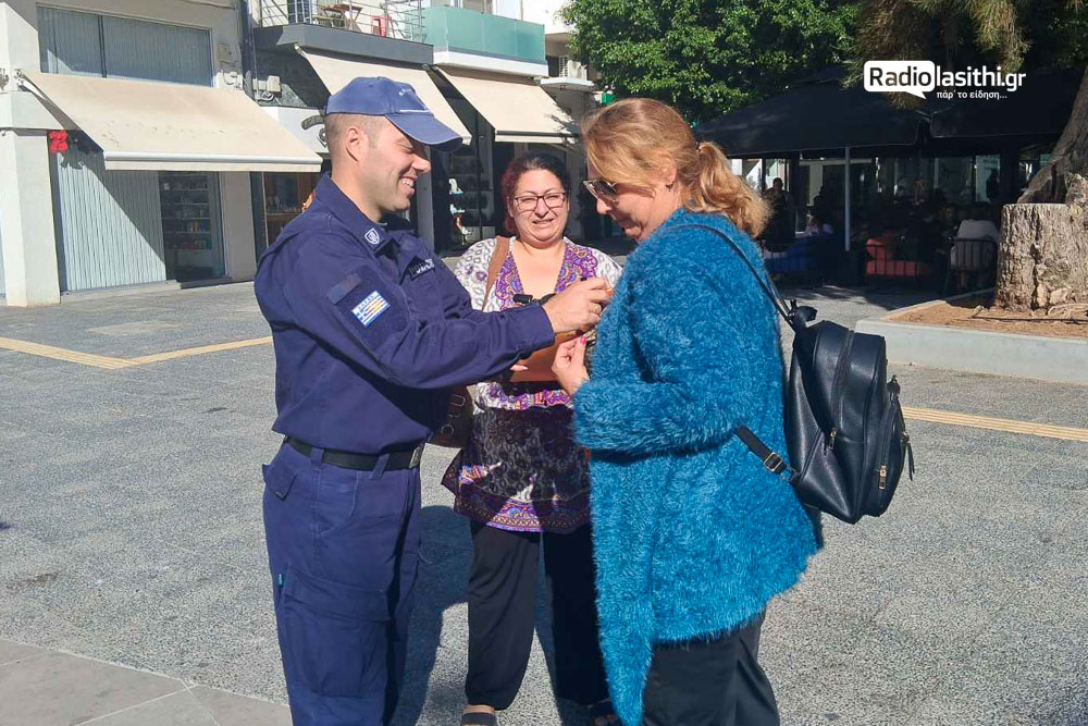 drasi-astinomia-ierapetra-via-ginaikes-2 Η Ιεράπετρα ενώνει τη φωνή της κατά της έμφυλης βίας: Ένα «τείχος» προστασίας από την πλατεία έως το Δημαρχείο