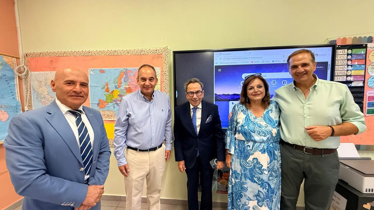 plakiotakis-agiasmos-sxoleia-234234-2026-4 Γ. Πλακιωτάκης: «Στόχος μας ένα σύγχρονο και δημιουργικό σχολείο»